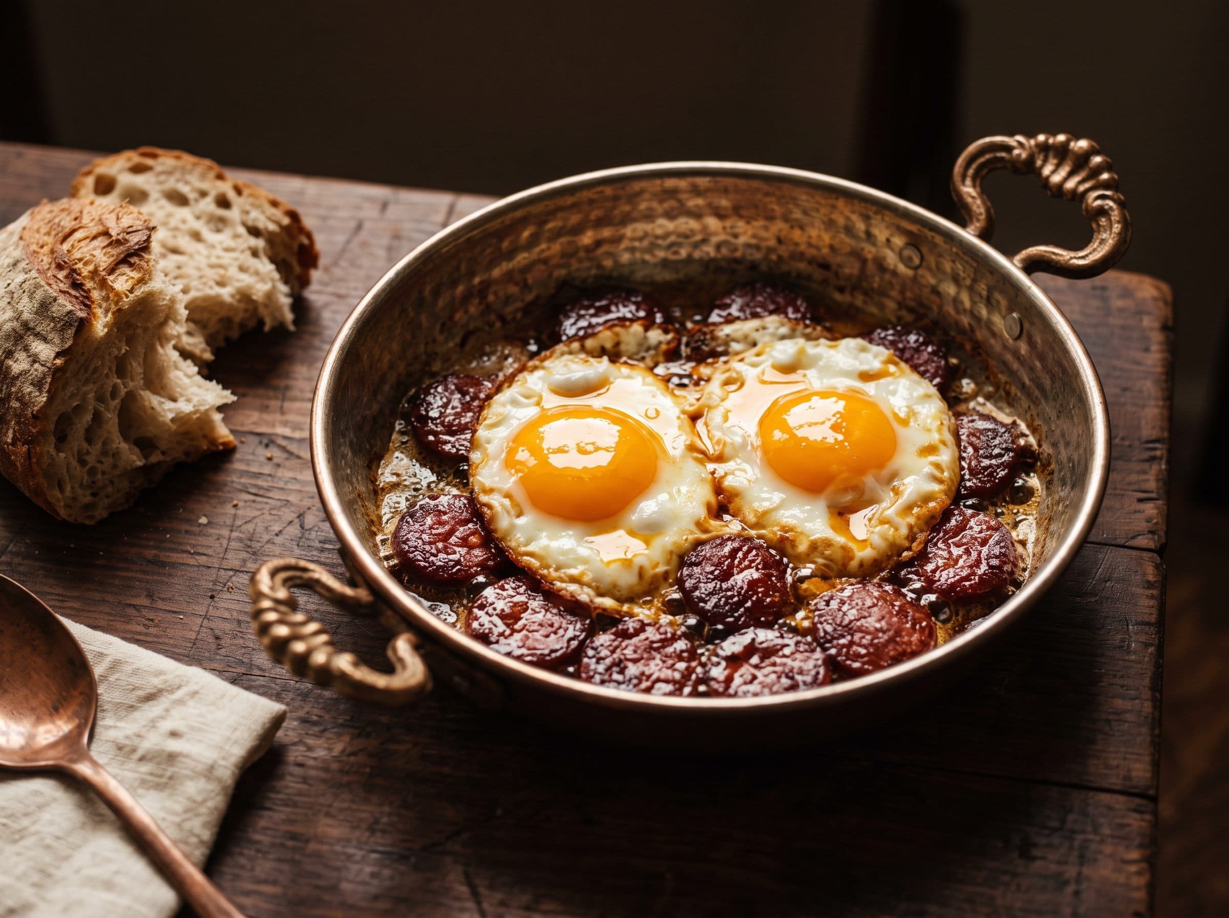 Eggs w Soujouk
